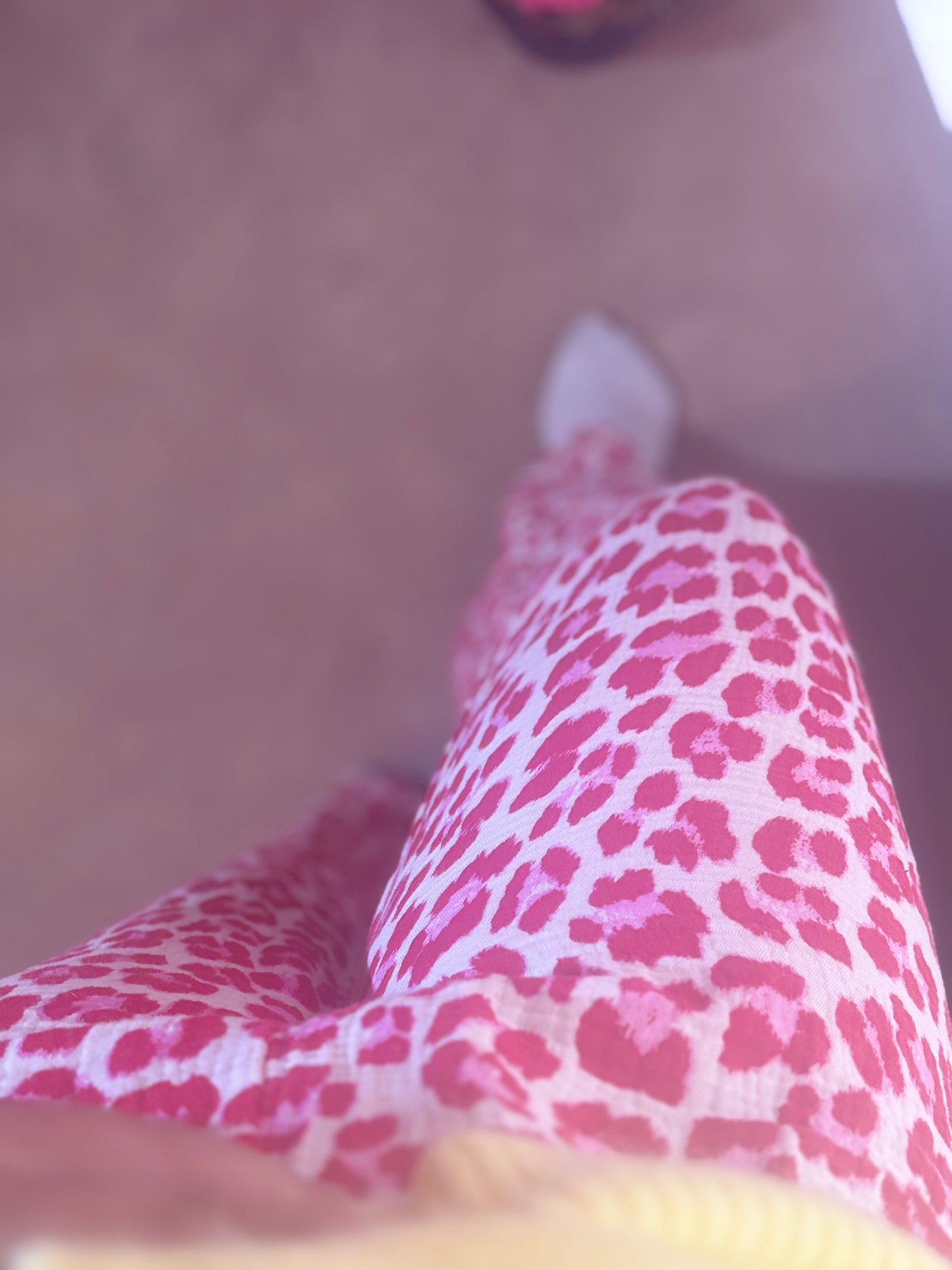 🌸Pantalon Léopard Rouge/Rose 🌸