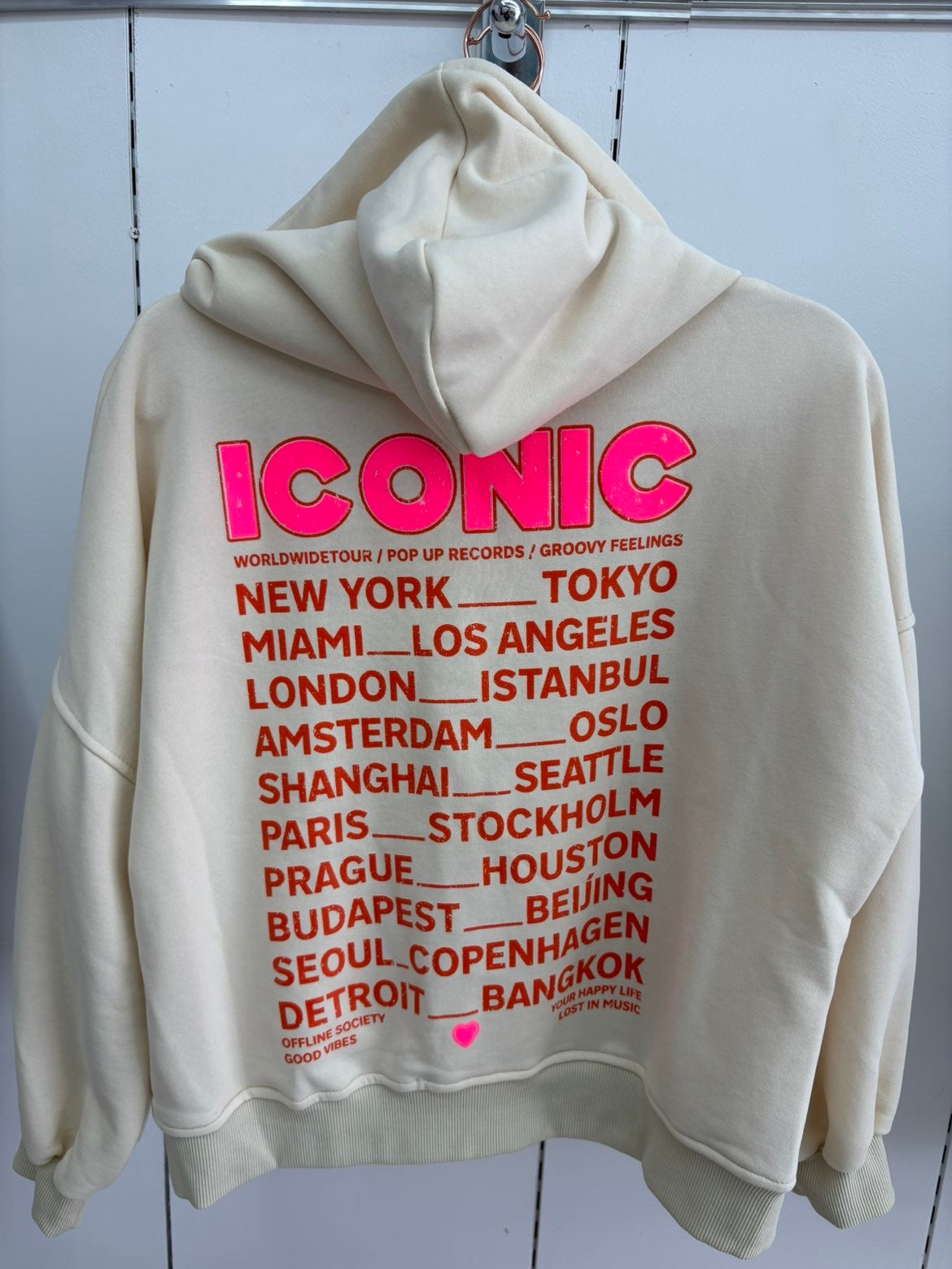 🌸VESTE A CAPUCHE ICONIC EN COTON🌸