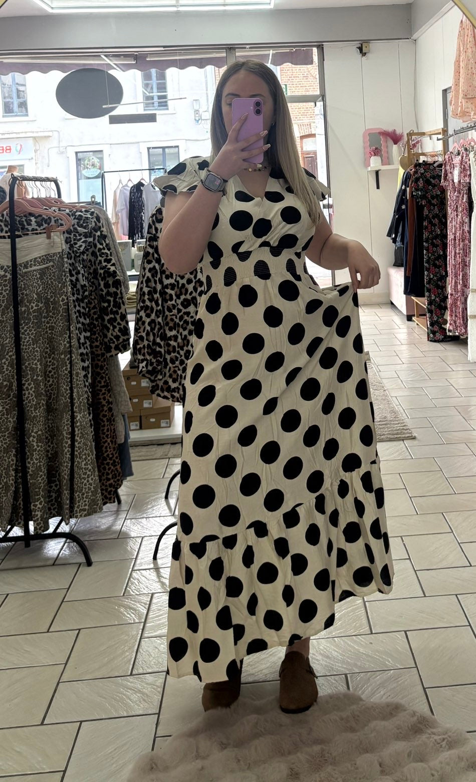 🌸ROBE A POIS🌸