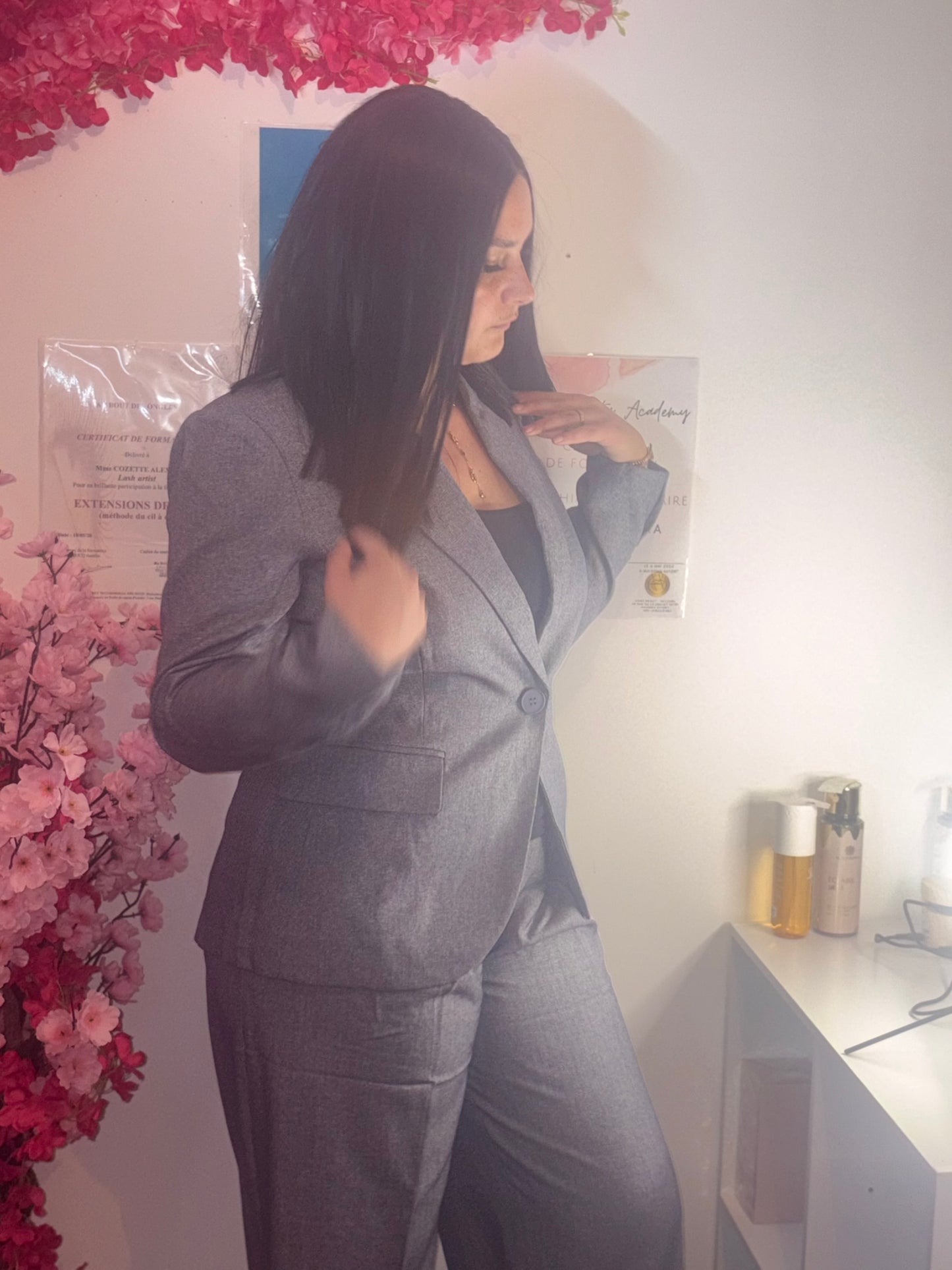 🌸 Tailleur & Pantalon GRIS🌸