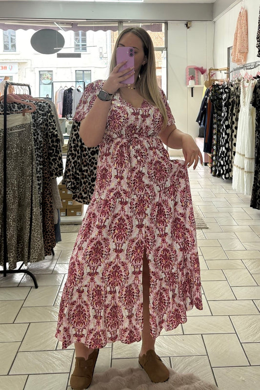 🌸Robe ROUGE  & OR🌸